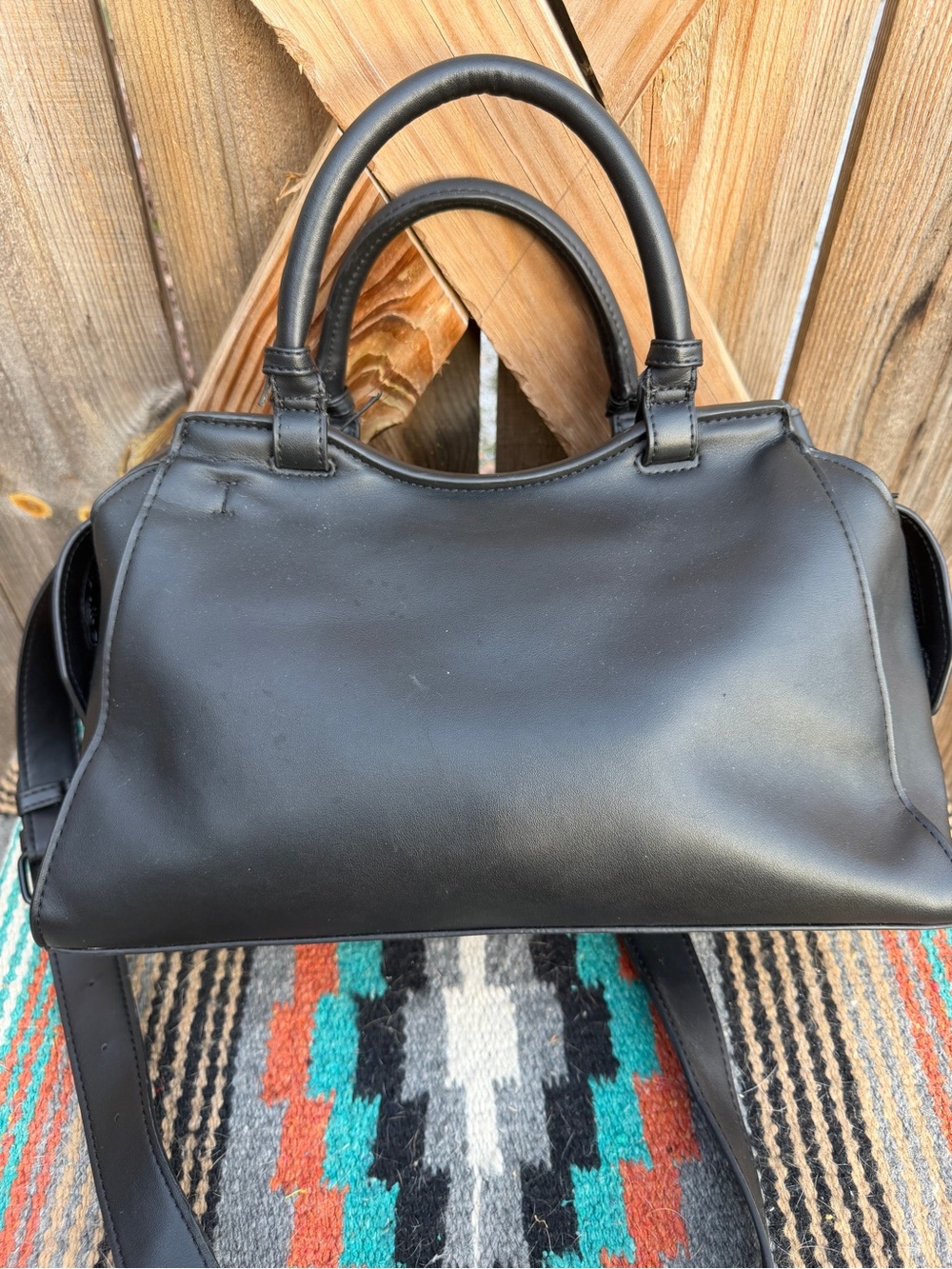 Steve Madden black BCharmy charm purse - Picture 3 of 4